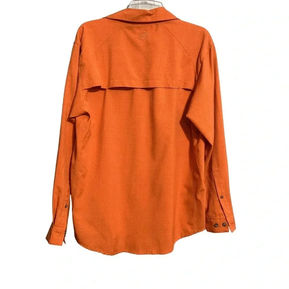 Magellan Outdoors Adventure Gear Loose Fit Long Sleeve Button Down Shirt Size S - Picture 9 of 9